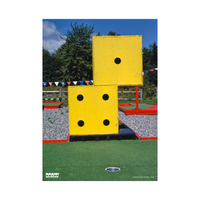 DICE HOLE IN ONE MINI GOLF 1984 BY JOHN MARGOLIES A2 PRINT
