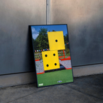 DICE HOLE IN ONE MINI GOLF 1984 BY JOHN MARGOLIES A2 PRINT