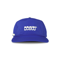COBALT BLUE UNSTRUCTURED RIPSTOP NYLON CAP