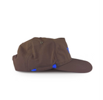 BROWN UNSTRUCTURED RIPSTOP NYLON CAP