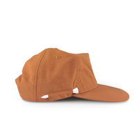 COPPER ORANGE UNSTRUCTURED RIPSTOP NYLON CAP