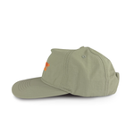 KHAKI GREEN UNSTRUCTURED RIPSTOP NYLON CAP