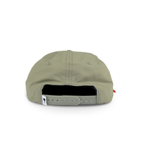 KHAKI GREEN UNSTRUCTURED RIPSTOP NYLON CAP