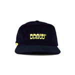 DEEP NAVY UNSTRUCTURED CORDUROY CAP