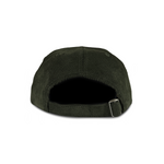 FOREST GREEN UNSTRUCTURED CORDUROY CAP