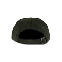 FOREST GREEN UNSTRUCTURED CORDUROY CAP