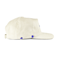 OFF-WHITE UNSTRUCTURED CORDUROY CAP