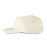 OFF-WHITE UNSTRUCTURED CORDUROY CAP