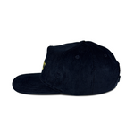 DEEP NAVY UNSTRUCTURED CORDUROY CAP