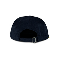 DEEP NAVY UNSTRUCTURED CORDUROY CAP